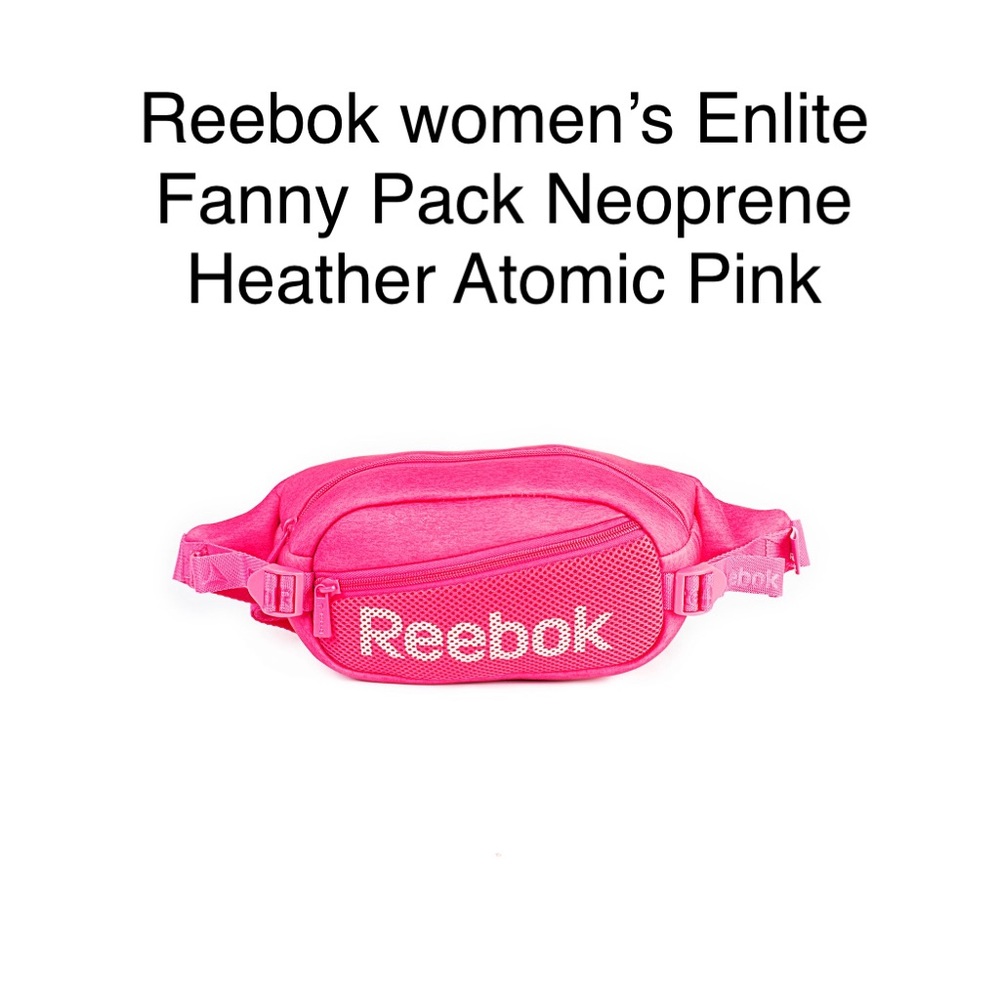 Reebok women's Enlite
Fanny Pack Neoprene
Heather Atomic Pink